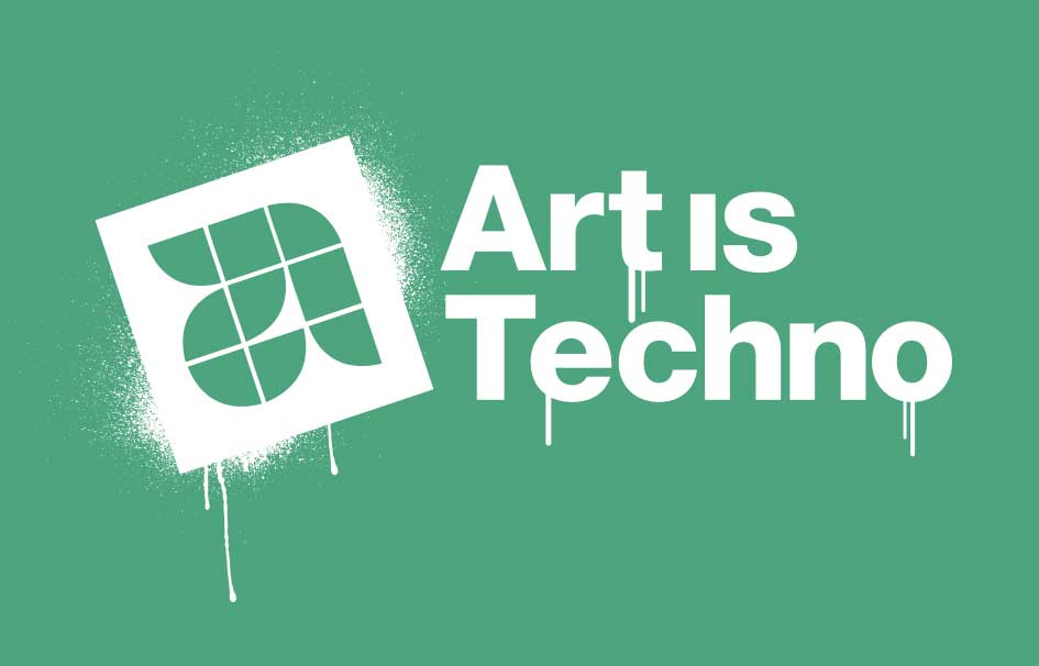 art is techno logotype